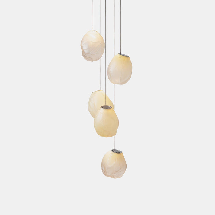 Liquid Glass Stone Pendant Light-DWHOME