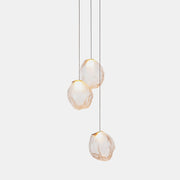 Liquid Glass Stone Pendant Light-DWHOME