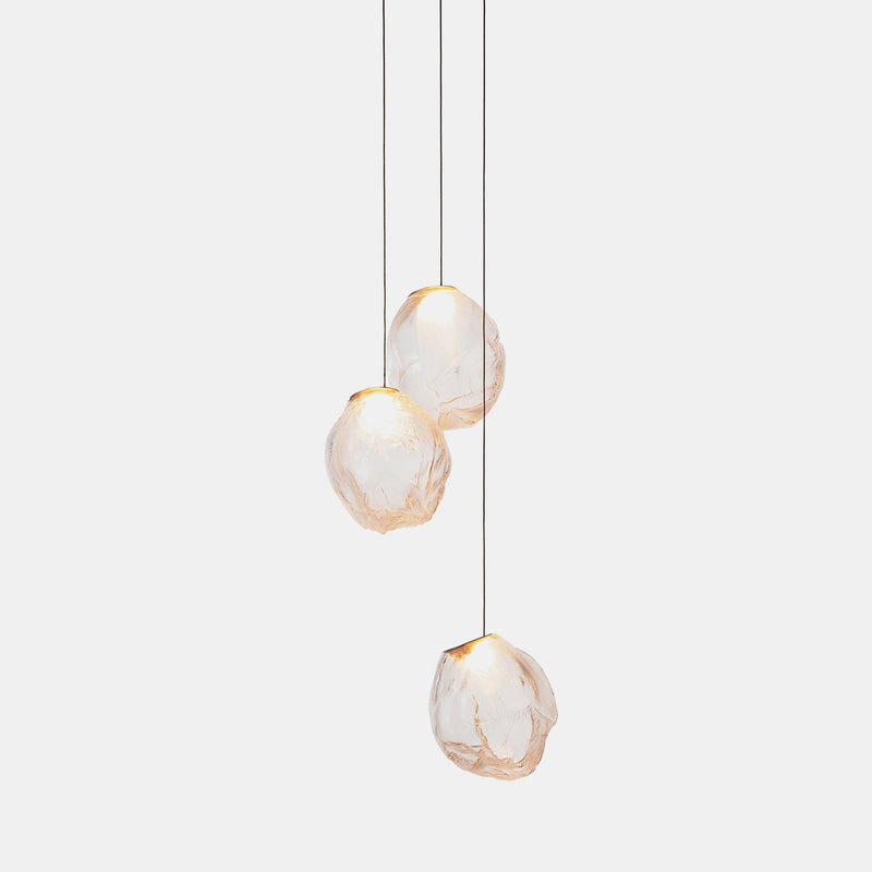 Liquid Glass Stone Pendant Light-DWHOME