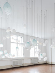 Liquid Glass Stone Pendant Light-DWHOME