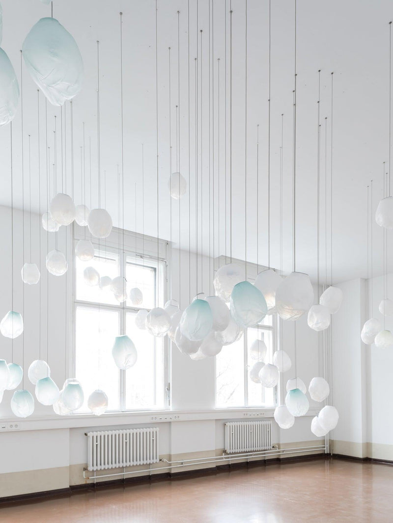 Liquid Glass Stone Pendant Light-DWHOME