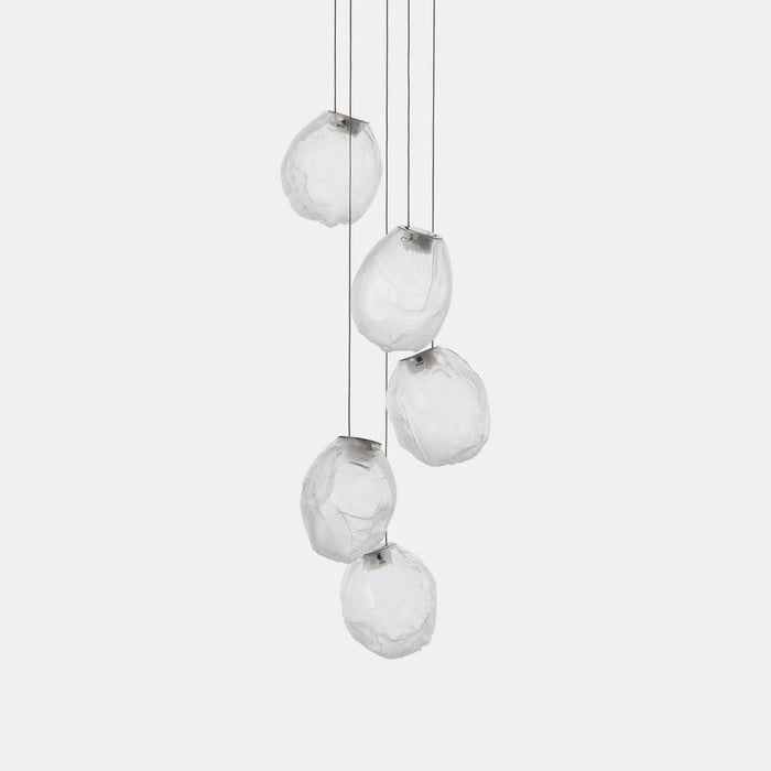 Liquid Glass Stone Pendant Light-DWHOME