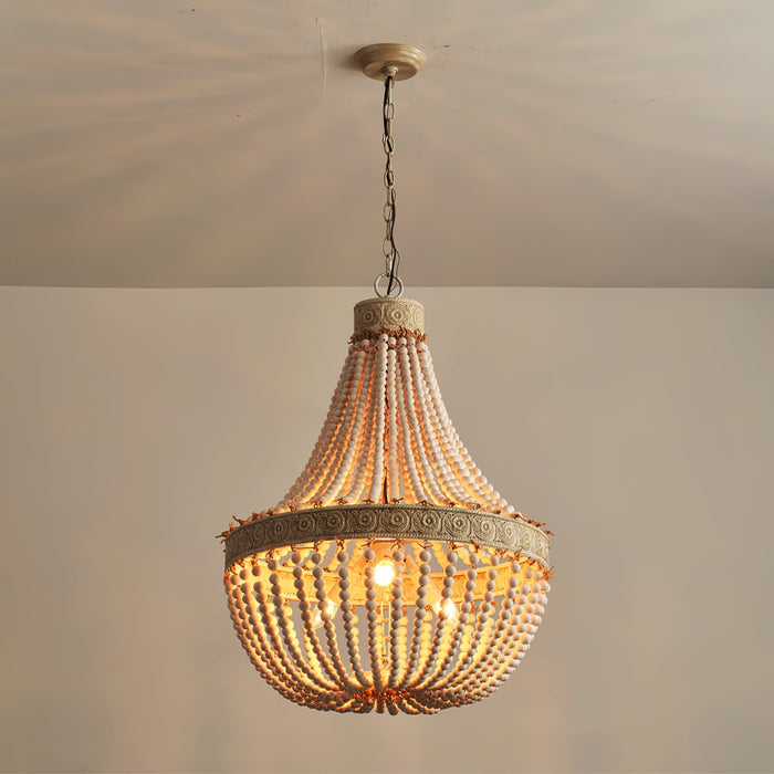 Littlefield Beaded Chandelier-DWHOME