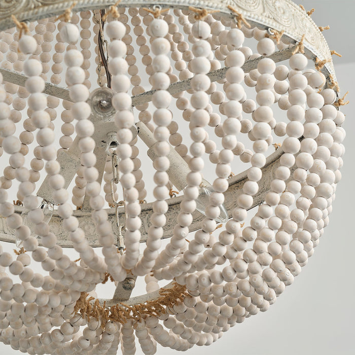 Littlefield Beaded Chandelier-DWHOME