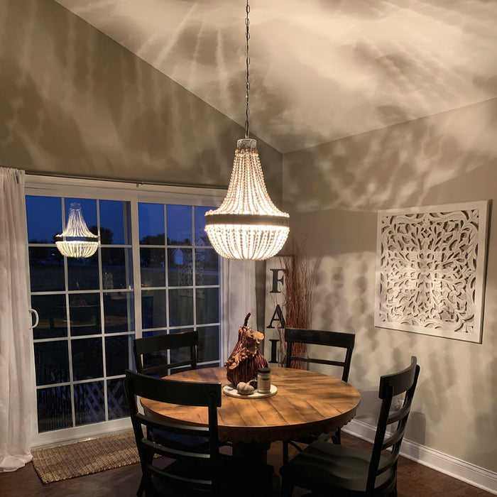 Littlefield Beaded Chandelier-DWHOME