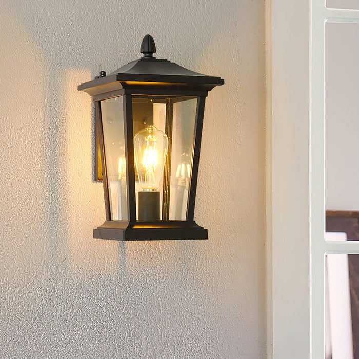 Lodge Birdcage Outdoor Wall Lamp-DWHOME