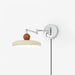 Lola Plug-in Wall Lamp.