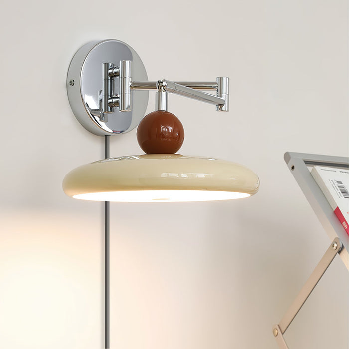 Lola Plug-in Wall Lamp.