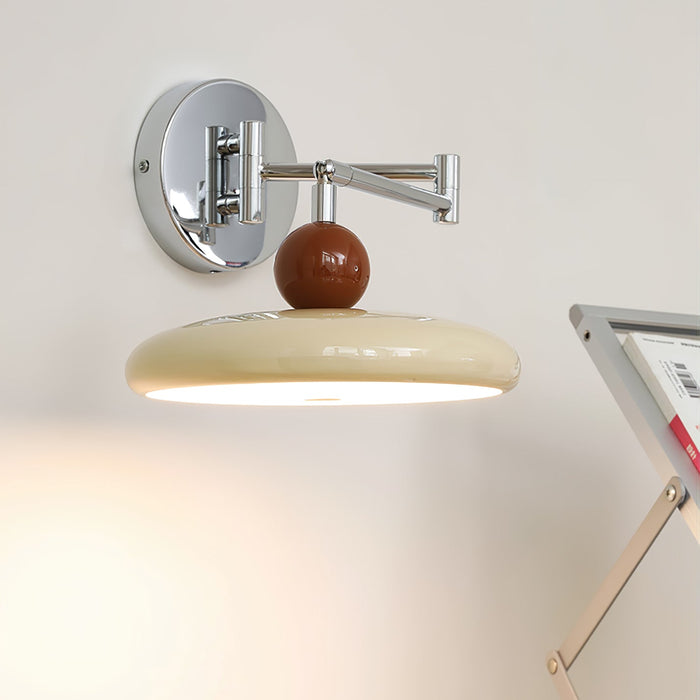 Lola Swing Arm Wall Lamp.