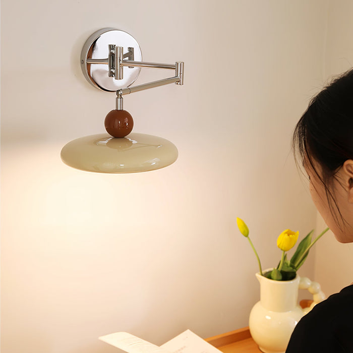 Lola Swing Arm Wall Lamp.