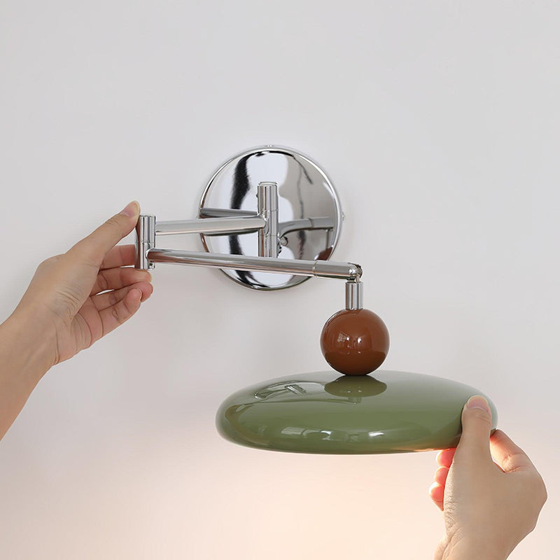Lola Swing Arm Wall Lamp-DWHOME