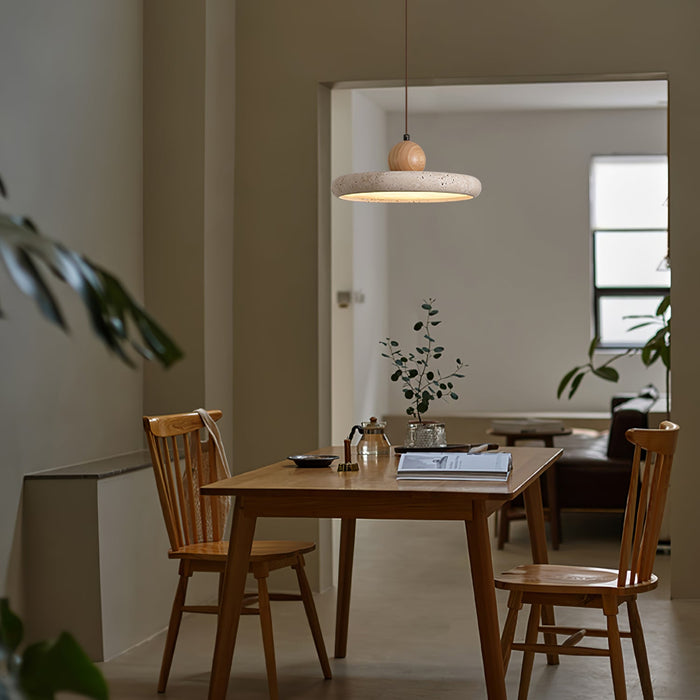 Lola Travertine Swag Pendant Light-DWHOME