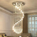Lonas Large Foyer Crystal Chandelier-DWHOME