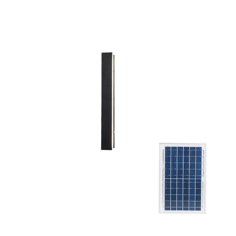 Long Strip Solar Outdoor Sconce-DWHOME
