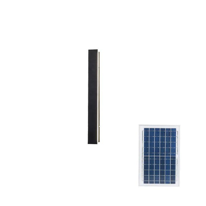 Long Strip Solar Outdoor Sconce-DWHOME