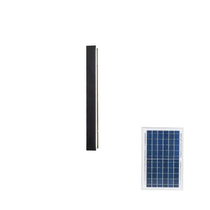 Long Strip Solar Outdoor Sconce-DWHOME