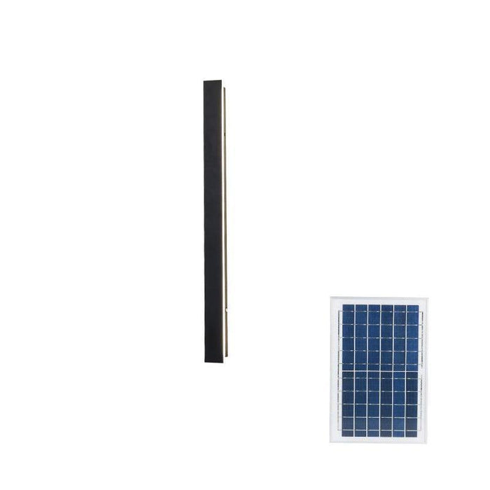 Long Strip Solar Outdoor Sconce-DWHOME