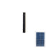 Long Strip Solar Outdoor Sconce-DWHOME