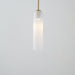 Long Tube Glass Pendant Light.