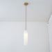 Long Tube Glass Pendant Light.