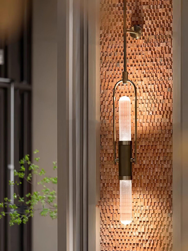 Long Arc Glass Wall Lamp-DWHOME