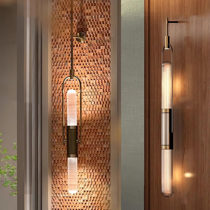 Long Arc Glass Wall Lamp-DWHOME