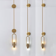 Long Arc Glass Wall Lamp-DWHOME