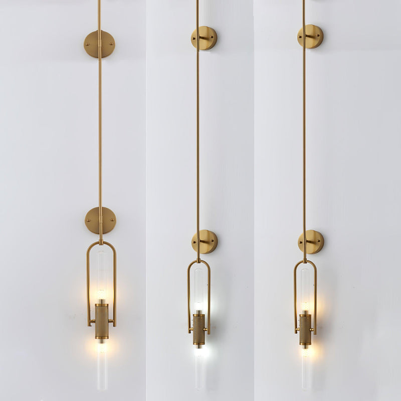 Long Arc Glass Wall Lamp-DWHOME
