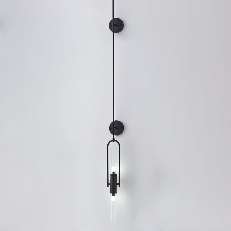 Long Arc Glass Wall Lamp-DWHOME