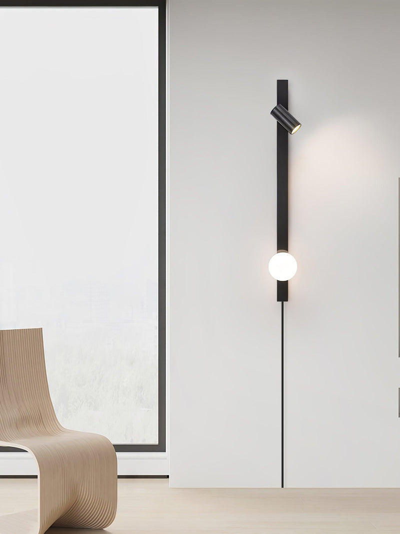 Long Arm Plug-in Wall Light-DWHOME