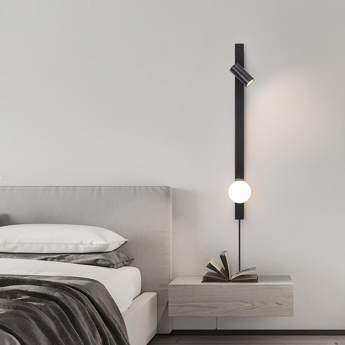 Long Arm Plug-in Wall Light-DWHOME