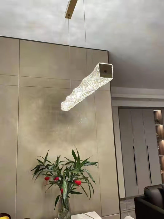 Long Crystal Pendant Lamp-DWHOME
