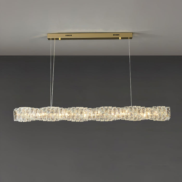 Long Crystal Pendant Lamp - Vakkerlight