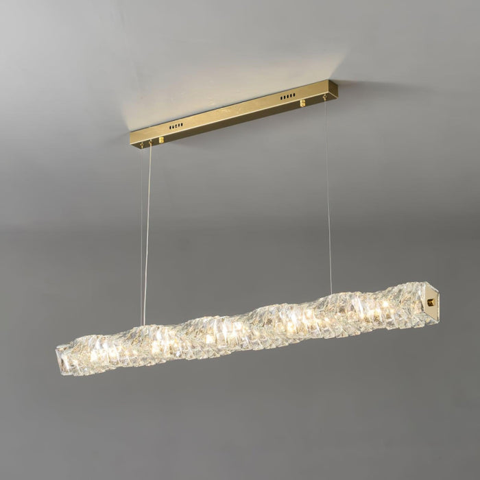 Long Crystal Pendant Lamp - Vakkerlight