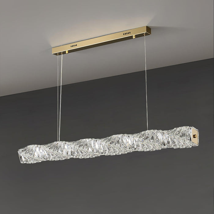 Long Crystal Pendant Lamp - Vakkerlight