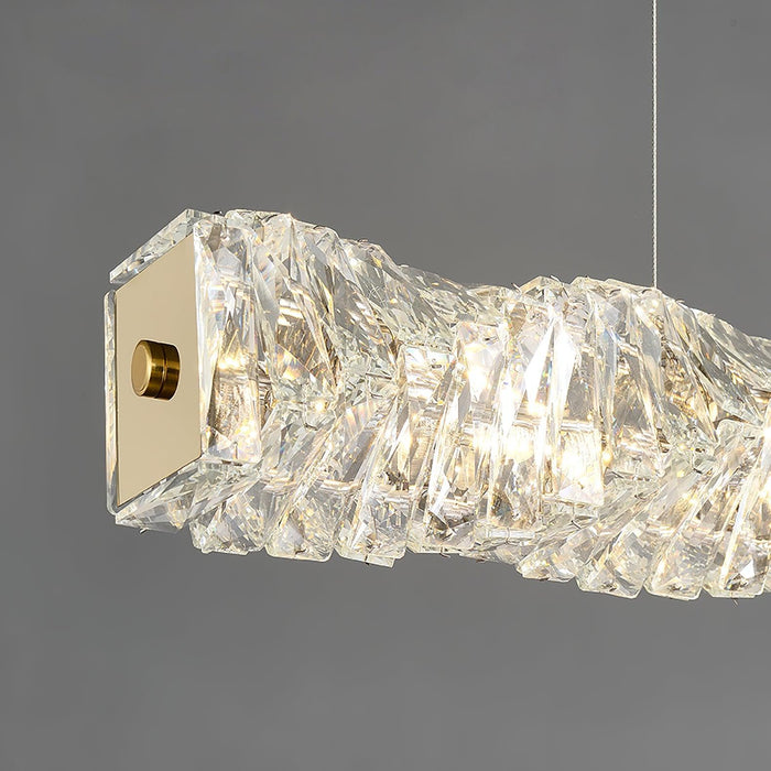 Long Crystal Pendant Lamp-DWHOME