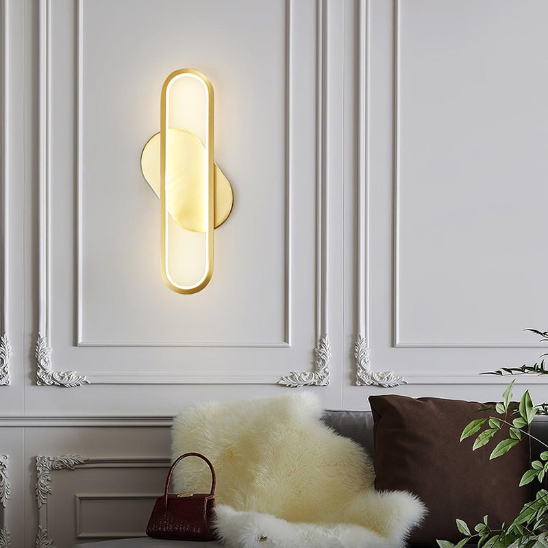 Long Ova Wall Lamp-DWHOME