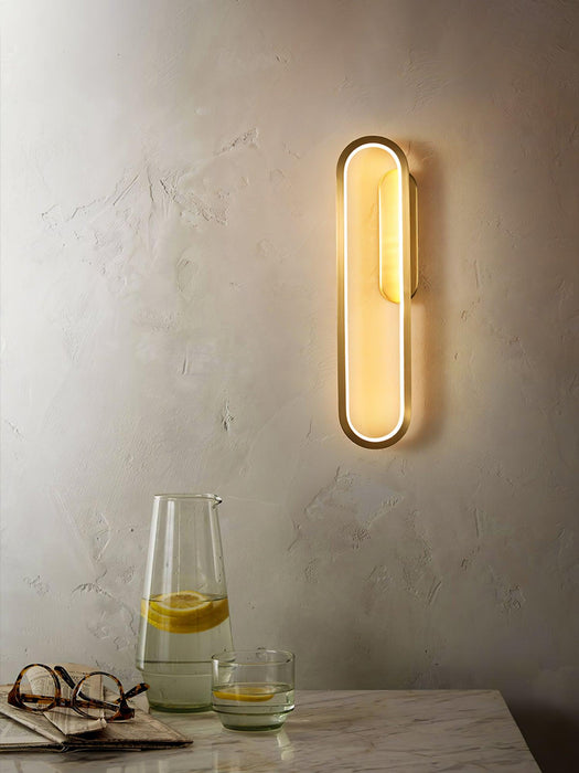 Long Ova Wall Lamp.