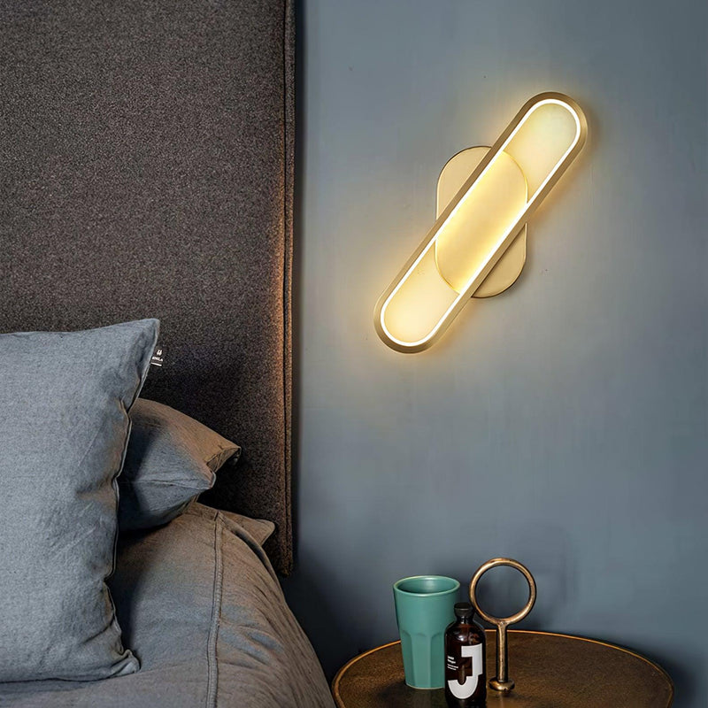 Long Ova Wall Lamp-DWHOME
