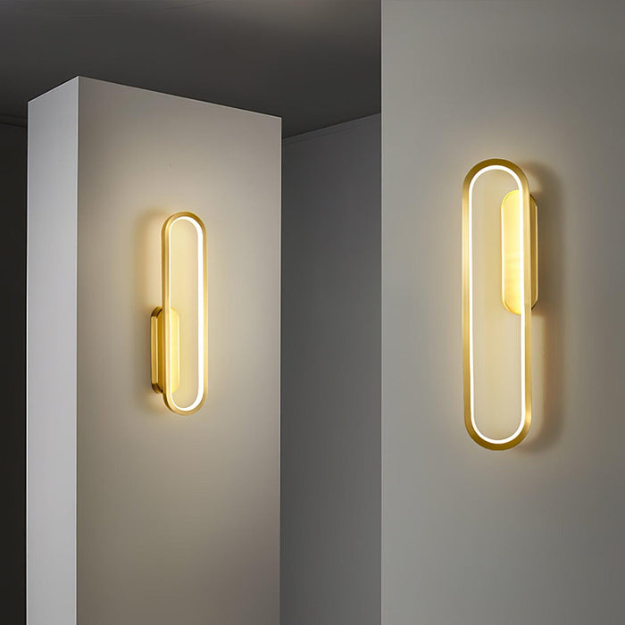 Long Ova Wall Lamp.