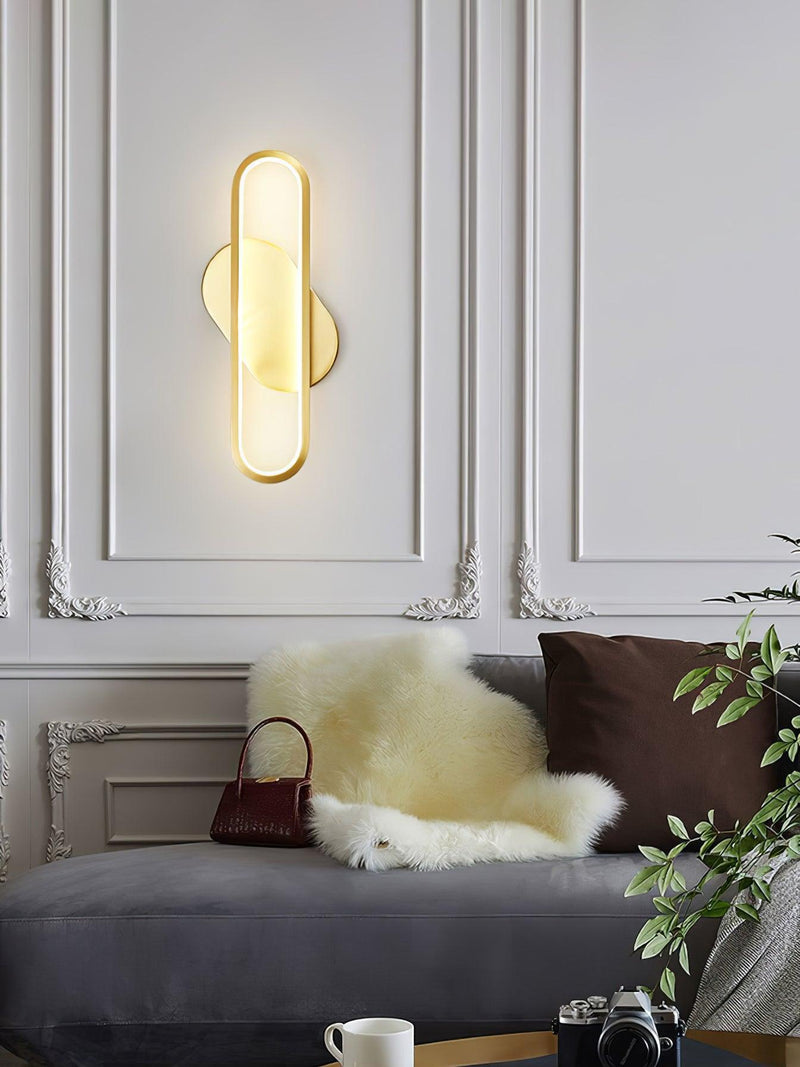 Long Ova Wall Lamp-DWHOME