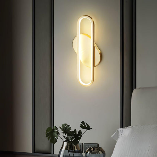 Long Ova Wall Lamp.