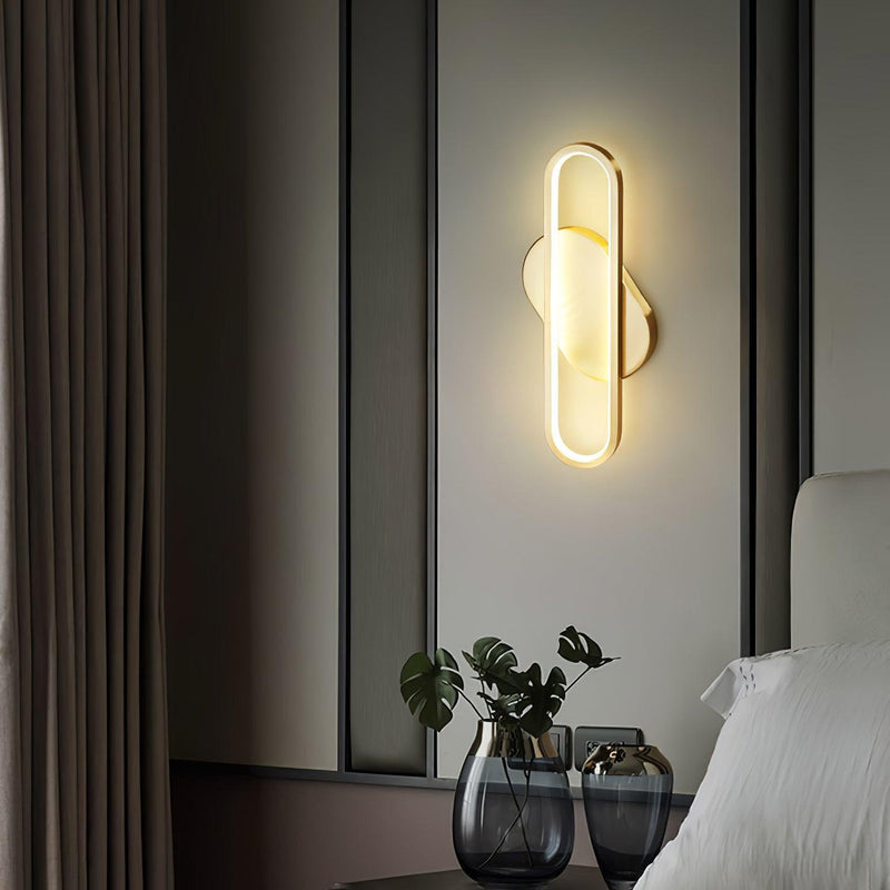 Long Ova Wall Lamp-DWHOME