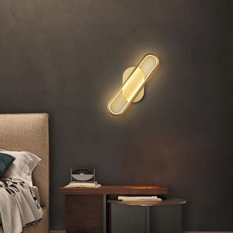 Long Ova Wall Lamp-DWHOME