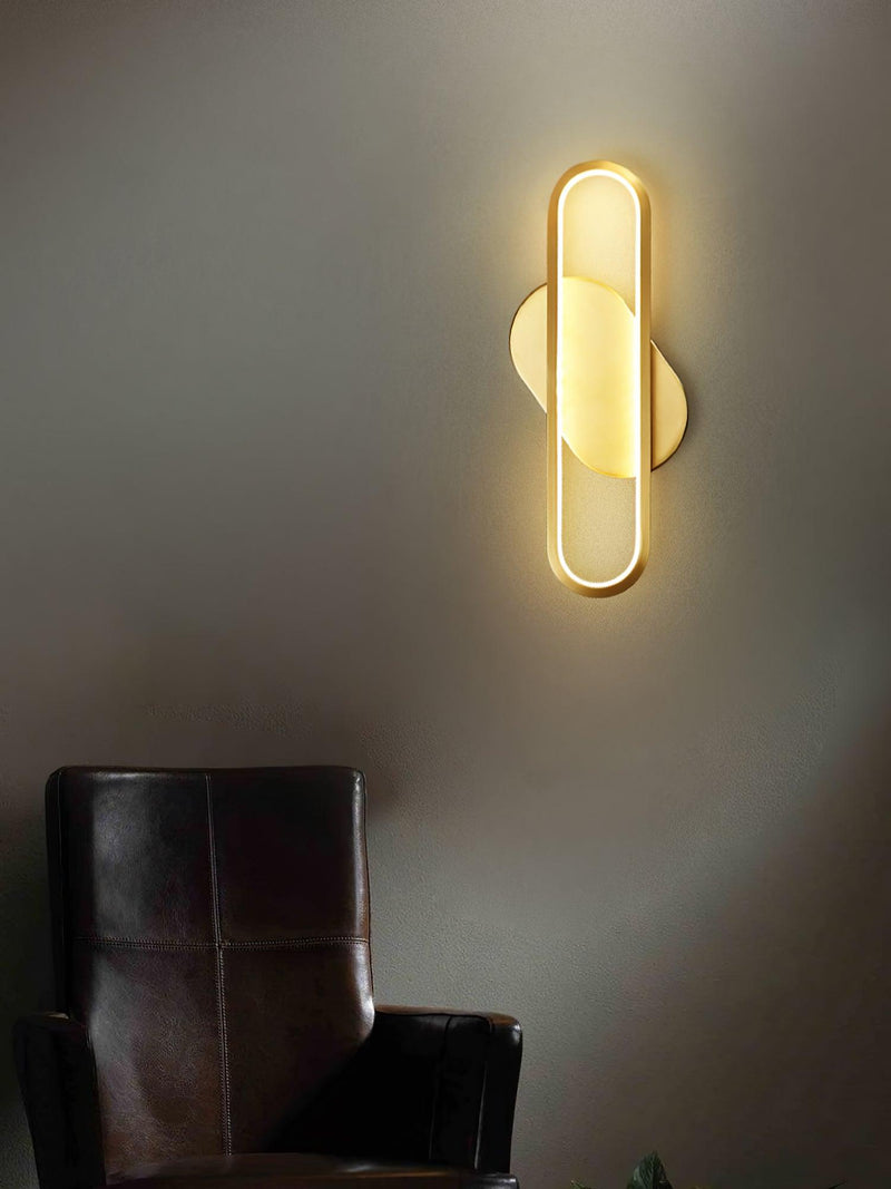 Long Ova Wall Lamp-DWHOME