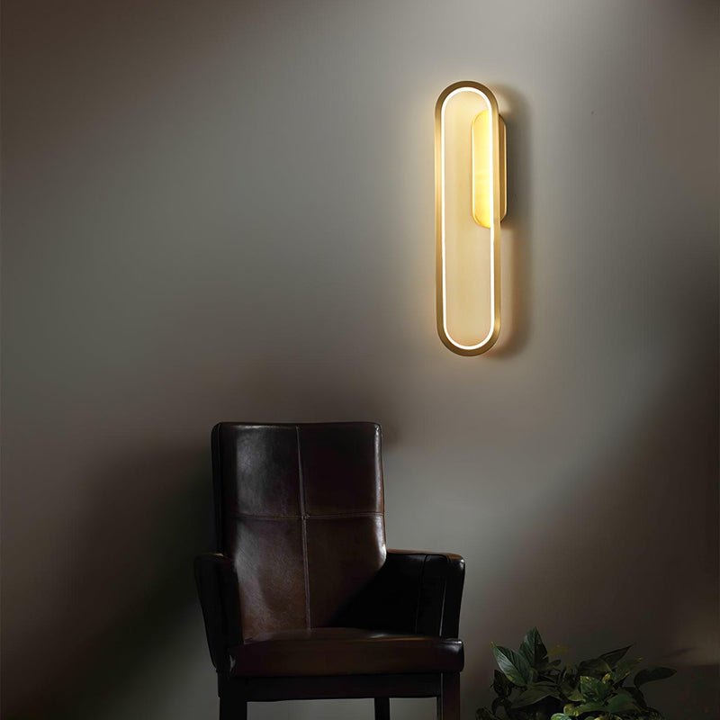 Long Ova Wall Lamp-DWHOME