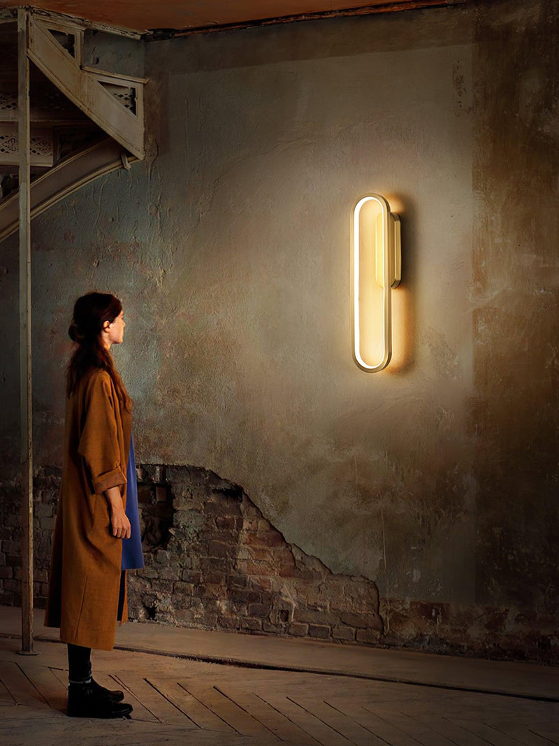 Long Ova Wall Lamp-DWHOME