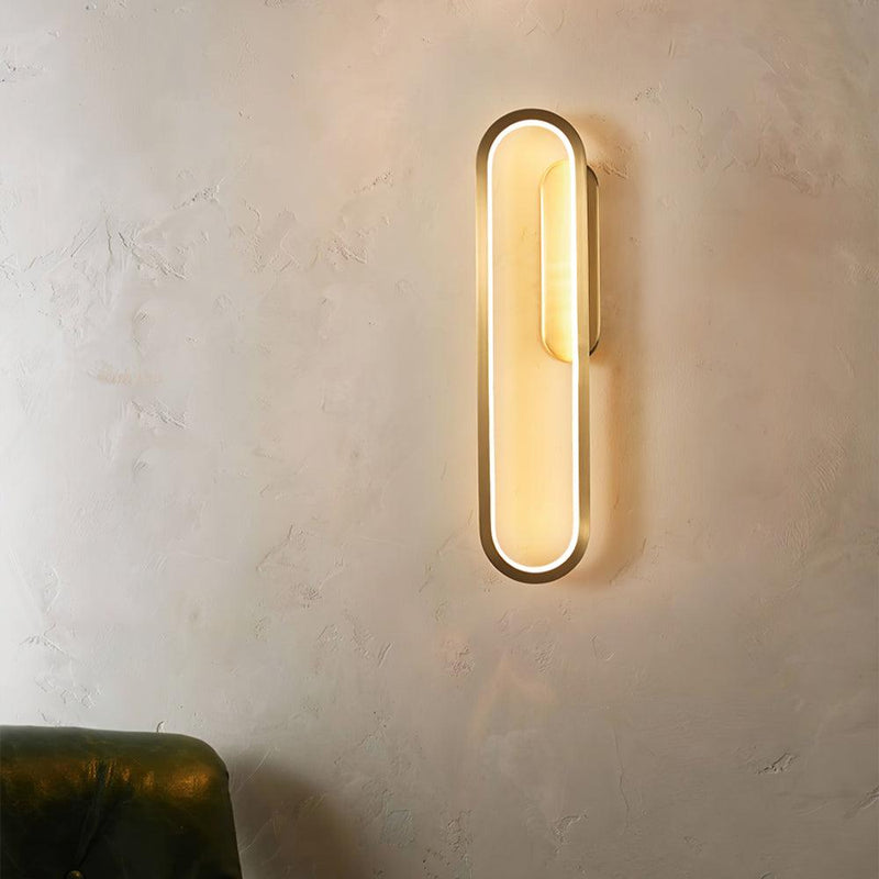 Long Ova Wall Lamp-DWHOME