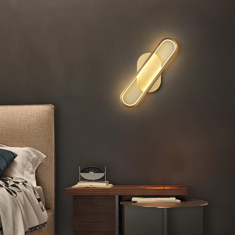 Long Ova Wall Lamp-DWHOME