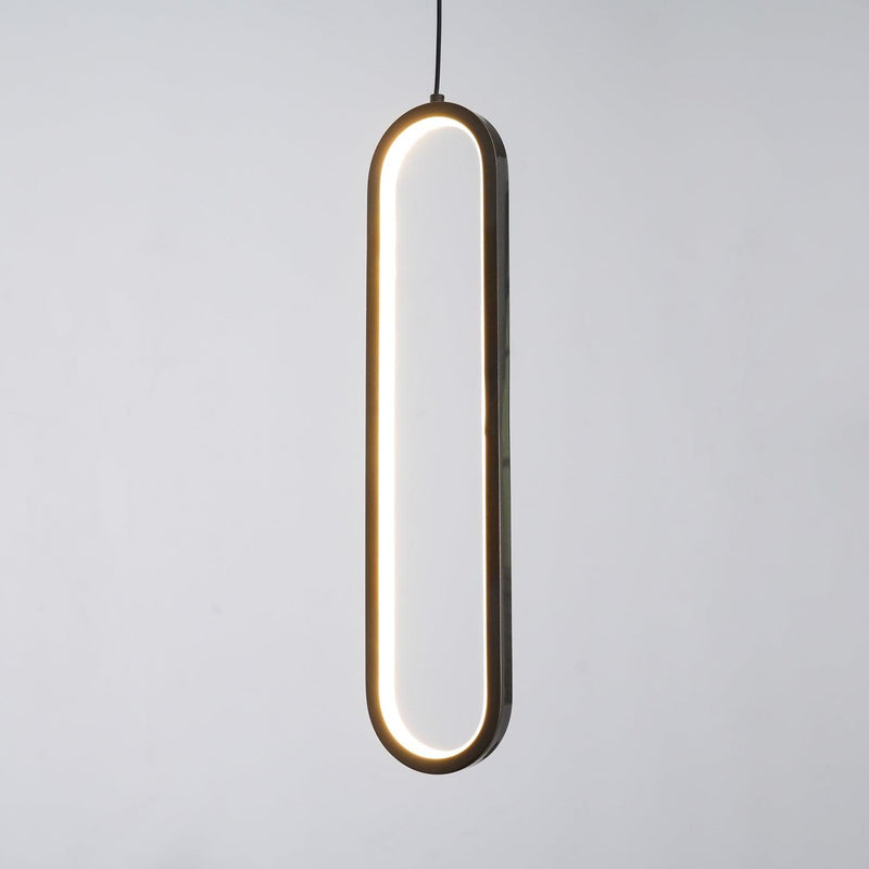 Long Oval LED Pendant Lamp-DWHOME